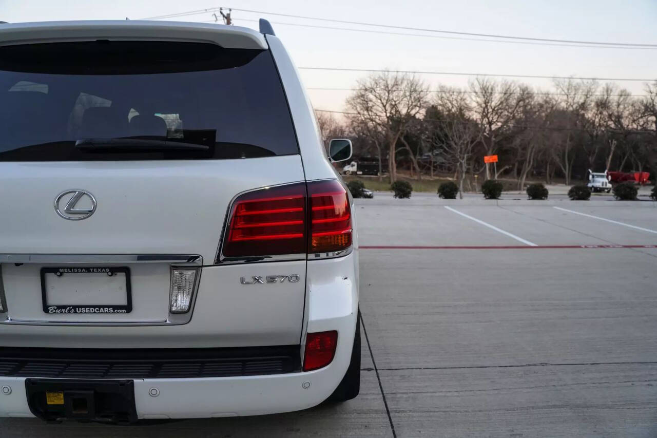 White 2011 Lexus LX 570 Base AWD 4dr SUV 55