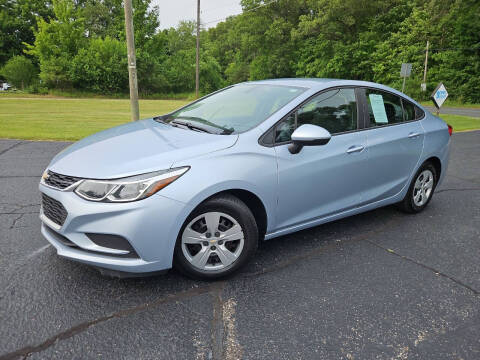 2017 Chevrolet Cruze for sale at Depue Auto Sales Inc in Paw Paw MI