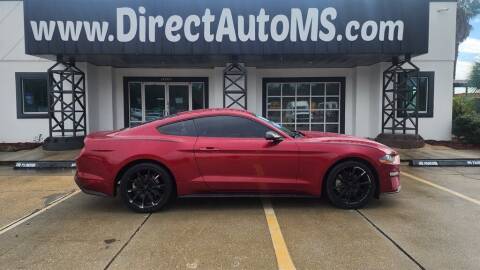 2018 Ford Mustang for sale at Direct Auto in Biloxi MS