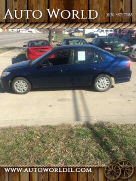 2004 Honda Civic for sale at Auto World in Carbondale IL