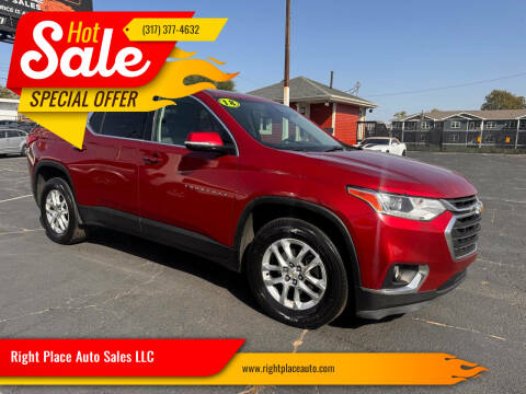 2018 Chevrolet Traverse for sale at Right Place Auto Sales LLC in Indianapolis IN