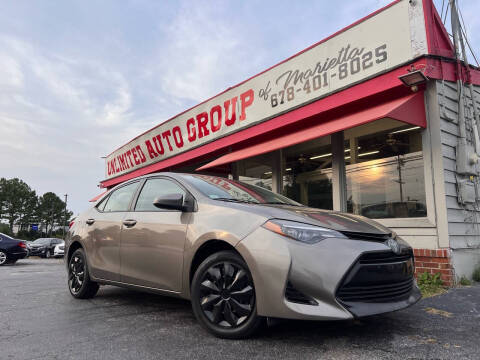 2019 Toyota Corolla for sale at Unlimited Auto Group of Marietta in Marietta GA