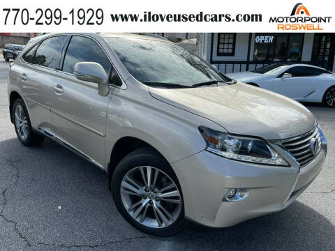 2015 Lexus RX 450h for sale at Motorpoint Roswell in Roswell GA