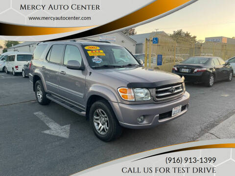 2002 Toyota Sequoia for sale at Mercy Auto Center in Sacramento CA