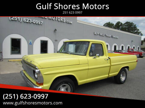 1970 Ford F-100 for sale at Gulf Shores Motors in Gulf Shores AL