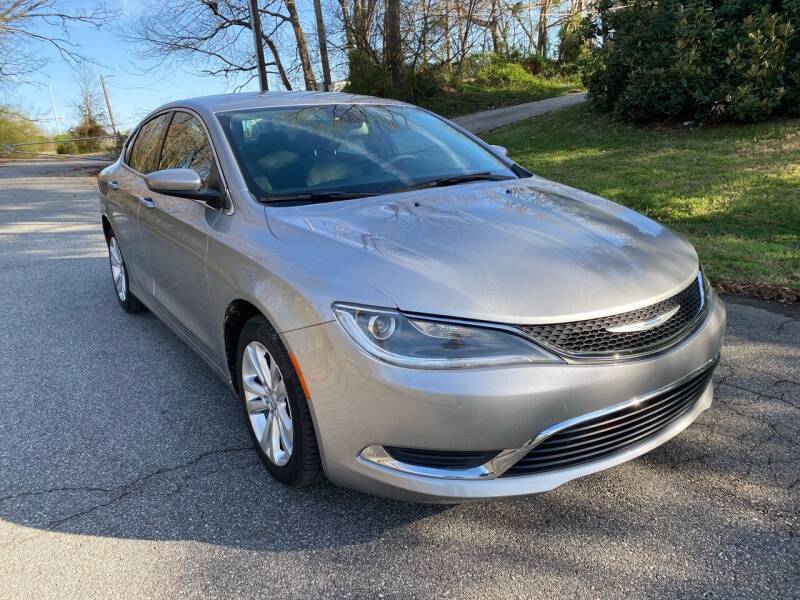 2015 Chrysler 200 for sale at Speed Auto Mall in Greensboro NC