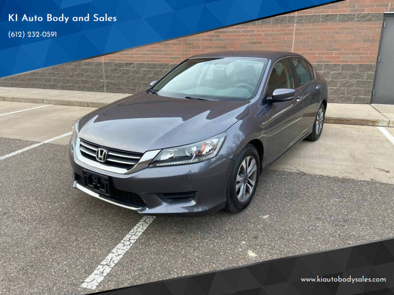 2015 Honda Accord for sale at KI Auto Body and Sales in Lino Lakes MN
