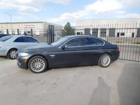 2012 BMW 5 Series for sale at CRESCENT AUTO SALES in Denver CO