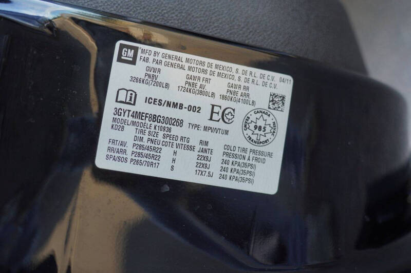 2011 Cadillac Escalade EXT Luxury