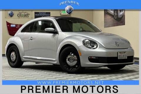 2014 Volkswagen Beetle for sale at Premier Motors in Hayward CA