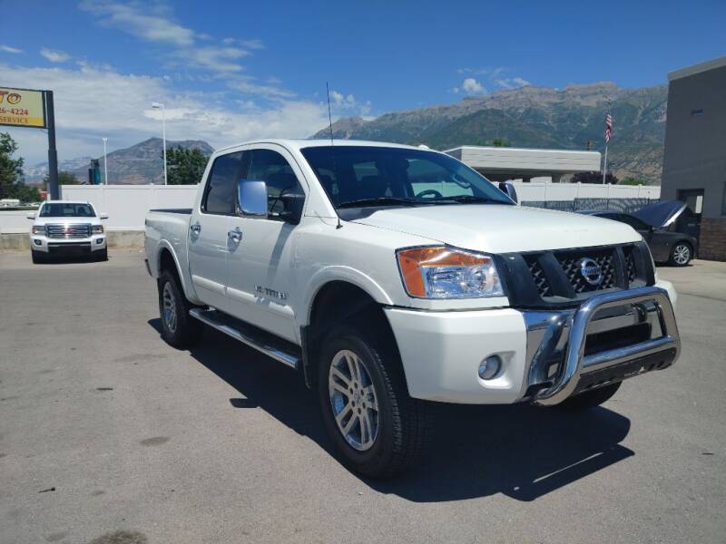 2013 Nissan Titan for sale at Canyon Auto Sales in Orem UT