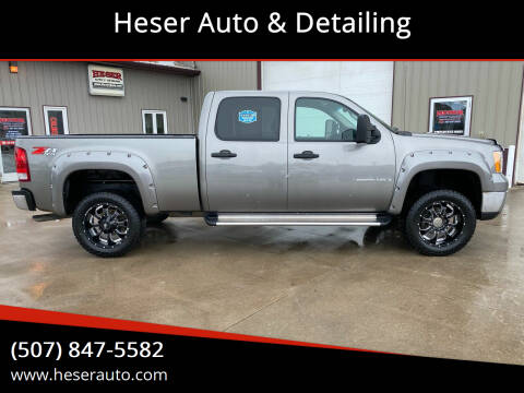 2009 GMC Sierra 2500HD for sale at Heser Auto & Detailing in Jackson MN