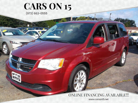 2014 Dodge Grand Caravan for sale at Cars On 15 in Lake Hopatcong NJ