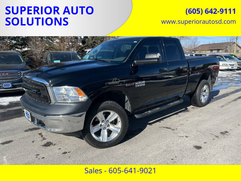 2015 RAM 1500 for sale at SUPERIOR AUTO SOLUTIONS in Spearfish SD