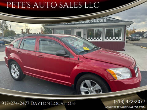 2012 Dodge Caliber for sale at PETE'S AUTO SALES LLC - Dayton in Dayton OH