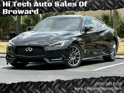 2018 Infiniti Q60 for sale at Hi Tech Auto Sales Of Broward in Hollywood FL