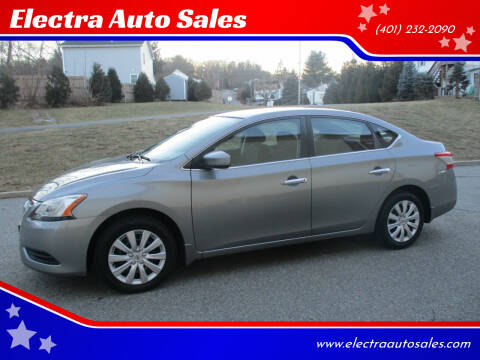 2014 Nissan Sentra for sale at Electra Auto Sales in Johnston RI