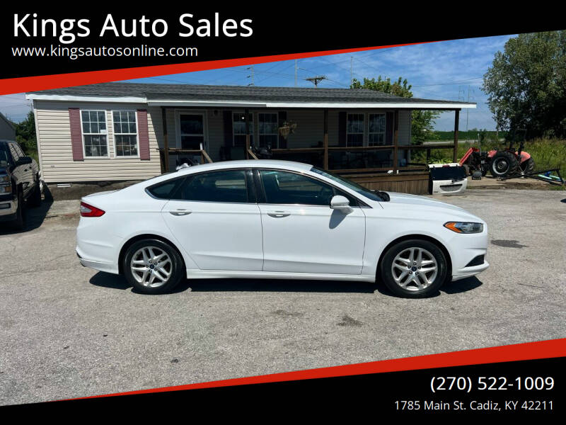 2013 Ford Fusion for sale at Kings Auto Sales in Cadiz KY