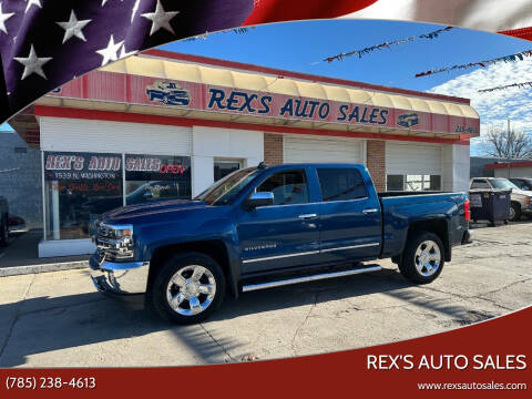 2016 Chevrolet Silverado 1500 for sale at Rex's Auto Sales in Junction City KS