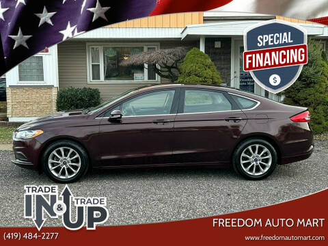 2017 Ford Fusion for sale at Freedom Auto Mart in Bellevue OH