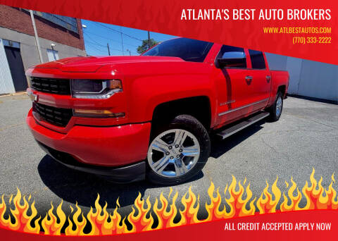 2018 Chevrolet Silverado 1500 for sale at Atlanta's Best Auto Brokers in Marietta GA