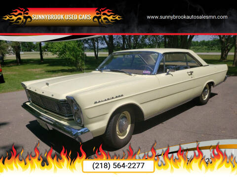 1965 Ford Galaxie 500 for sale at SUNNYBROOK USED CARS in Menahga MN