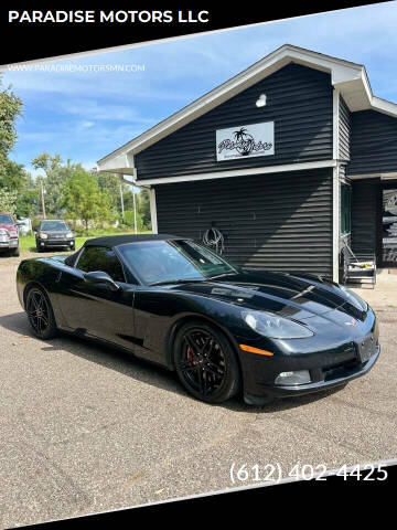 2005 Chevrolet Corvette for sale at PARADISE MOTORS LLC in Cambridge MN