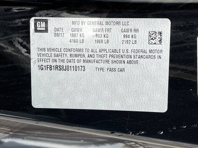 2018 Chevrolet Camaro LT