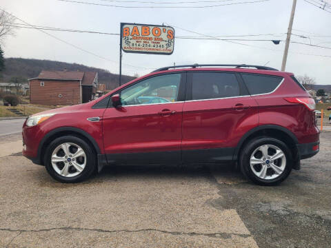 2014 Ford Escape for sale at BABO'S MOTORS INC in Johnstown PA
