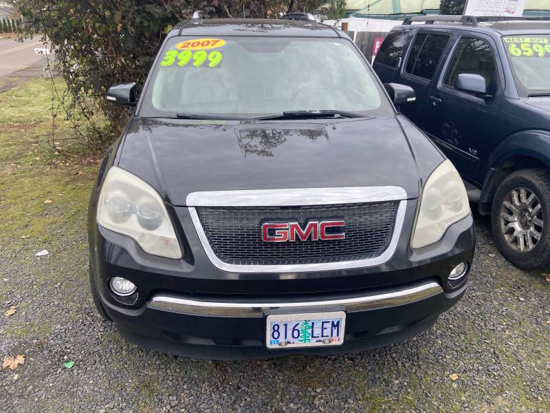 2007 GMC Acadia for sale at Paradise Motors Inc in Sweet Home, OR