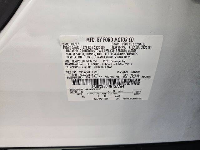 2017 Ford Taurus SEL