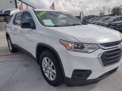 2021 Chevrolet Traverse for sale at JAVY AUTO SALES in Houston TX