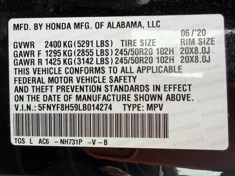 2020 Honda Passport EX-L