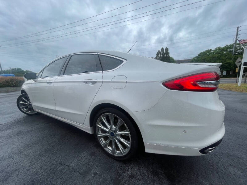 2017 Ford Fusion Platinum