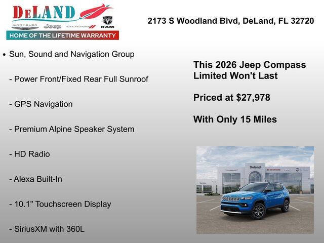 2026 Jeep Compass Limited