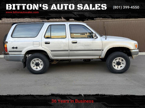 1991 Toyota 4Runner SR5 V6