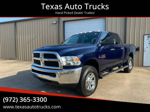 2015 RAM Ram Pickup 2500 for sale at Texas Auto Trucks in Wylie TX