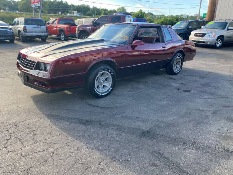 1987 Chevrolet Monte Carlo for sale at SUPREME AUTO SALES in Grandview MO