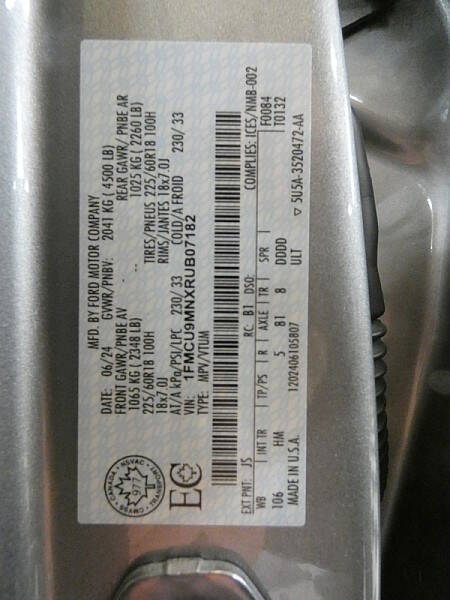 2024 Ford Escape ST-Line