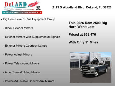 2026 RAM 2500 Big Horn