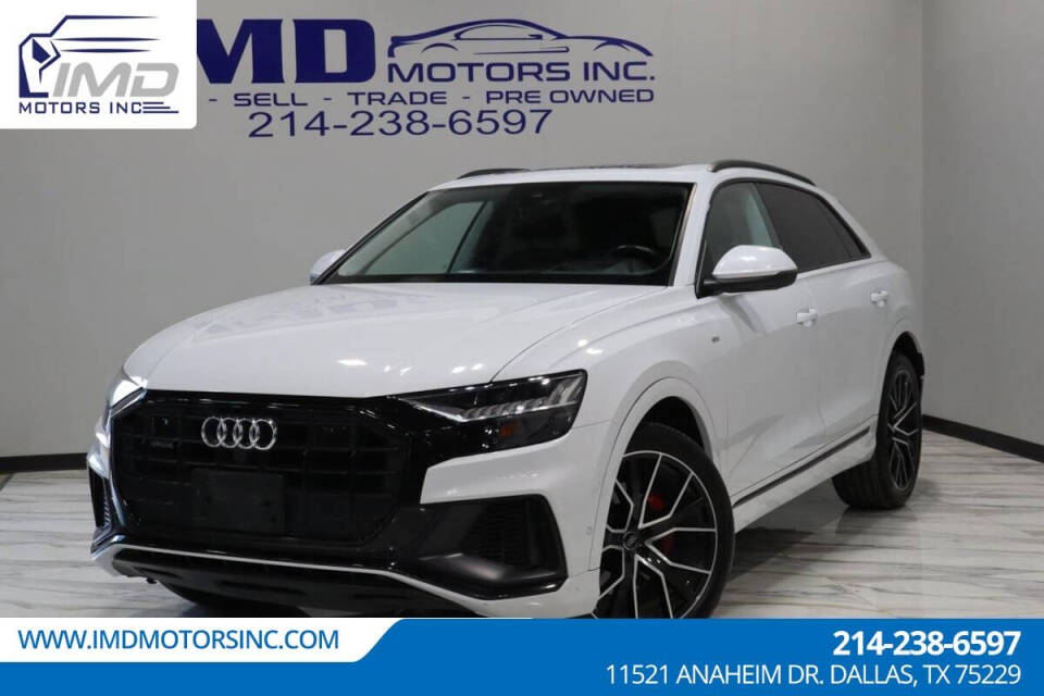 2019 Audi Q8 for sale at IMD MOTORS, INC in Dallas, TX