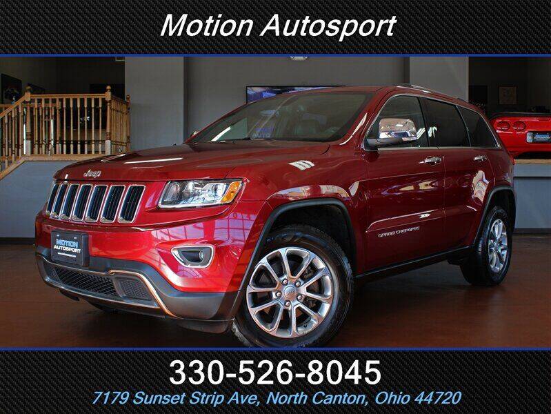 2015 Jeep Grand Cherokee for sale at Motion Auto Sport in North Canton OH
