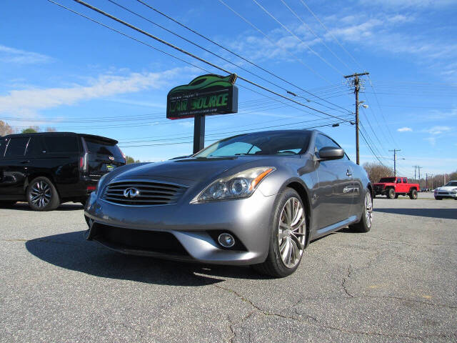 2014 INFINITI Q60 Convertible for sale at The Car Source Of Lenoir in Lenoir, NC