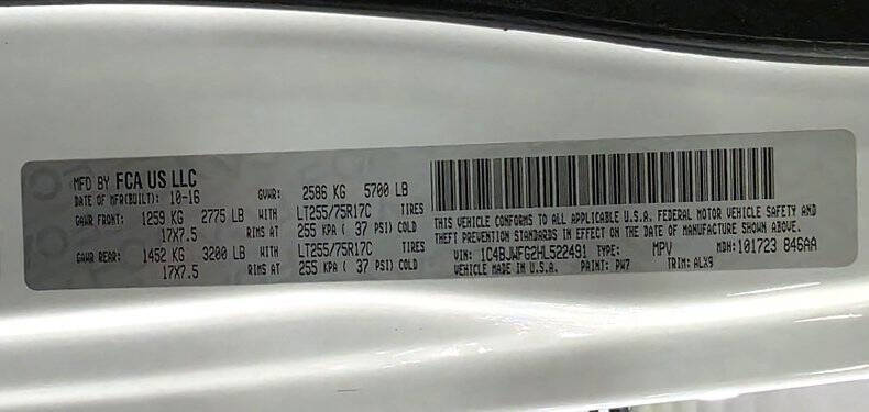 2017 Jeep Wrangler Unlimited