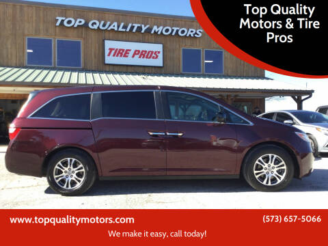 2012 Honda Odyssey for sale at Top Quality Motors & Tire Pros in Ashland MO