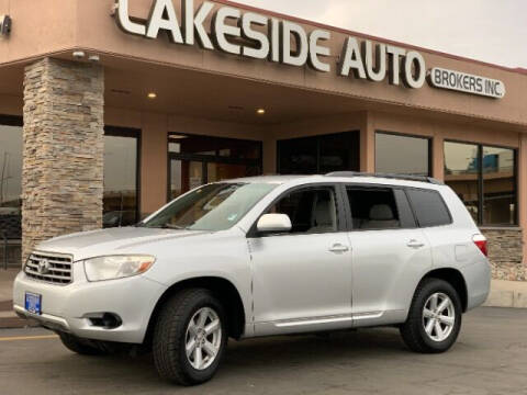 Toyota Highlander For Sale In Colorado Springs Co Lakeside Auto Brokers