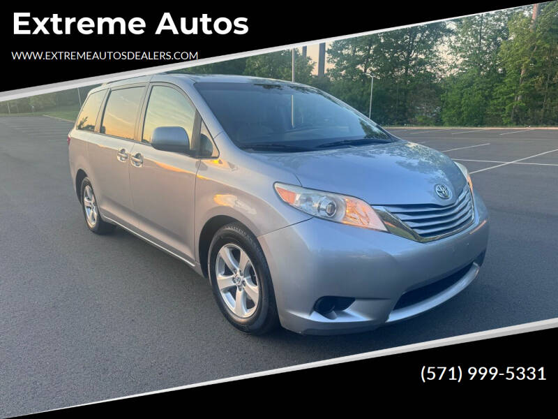 2015 Toyota Sienna for sale at Extreme Autos in Front Royal VA