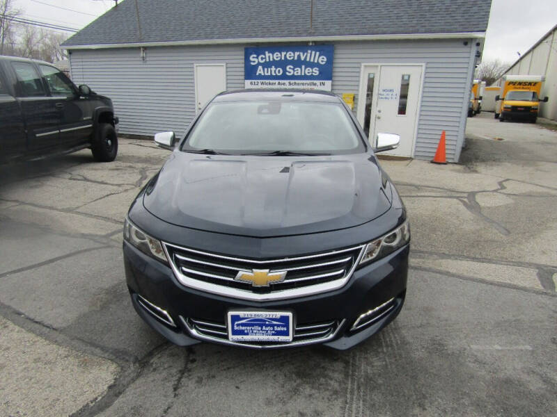 2016 Chevrolet Impala for sale at SCHERERVILLE AUTO SALES in Schererville IN