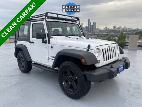 2015 Jeep Wrangler for sale at Honda of Seattle in Seattle WA