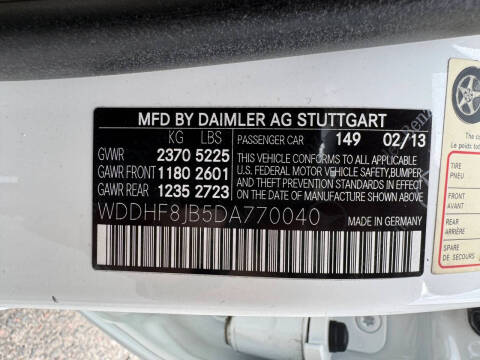 2013 Mercedes-Benz E-Class